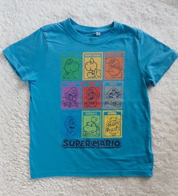 Tee-shirt mario taille 5 ans