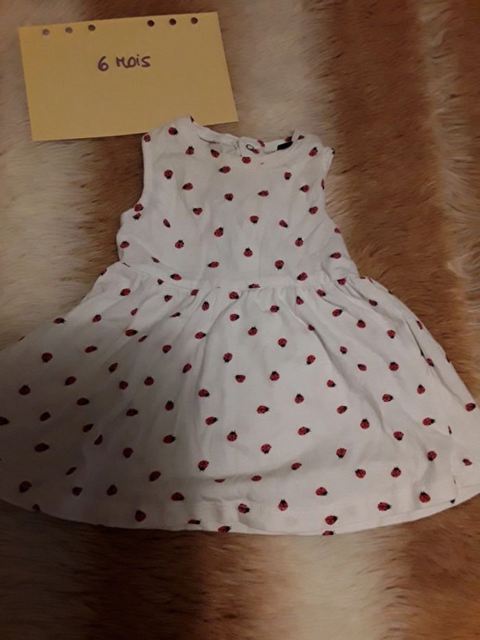 Robe d'été bébé fille 6 mois