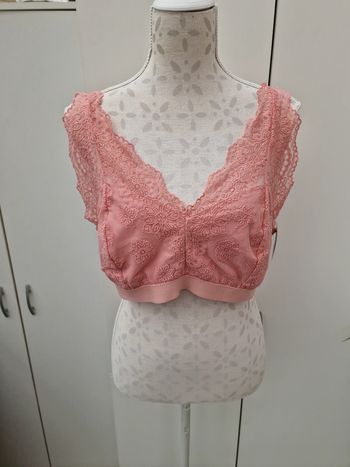Soutien Gorge Brassiere Dentelle Rose