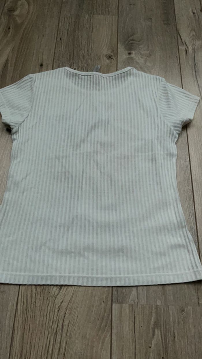 Tee-shirt blanc Orchestra 6 ans - photo numéro 3