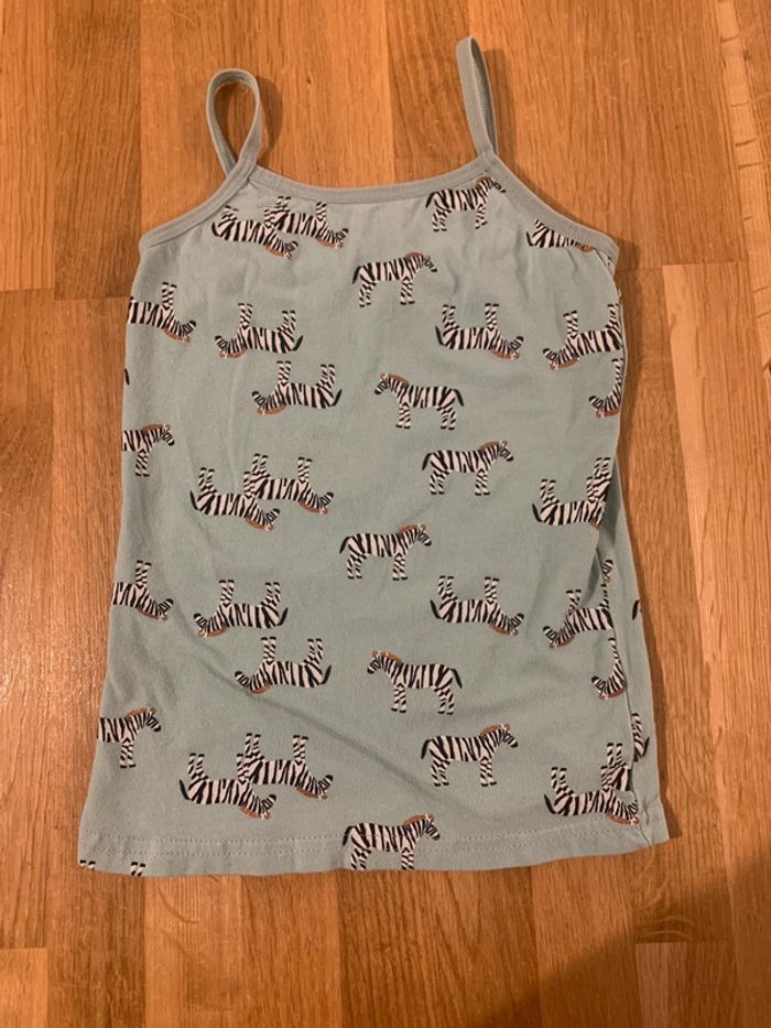 Débardeur Zeeman motif Zèbre 98/104 cm