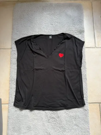 Tes shirt cœur