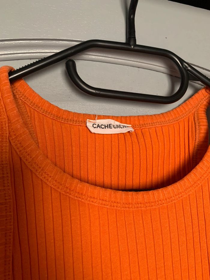 Débardeur orange - photo numéro 2
