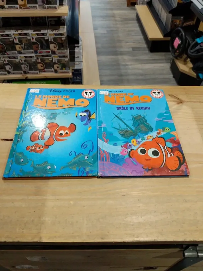 Lot de 2 Livres Disney : Le Monde De Nemo