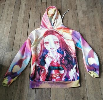 Sweat capuche manga poche kangourou