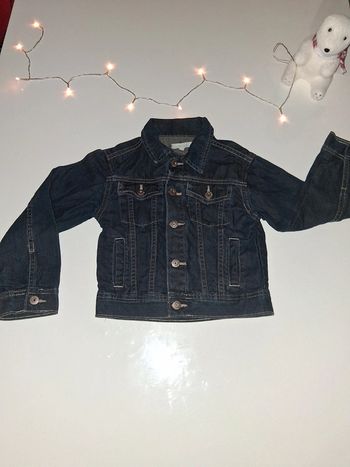 Veste en jean bleu marine TeX Kids