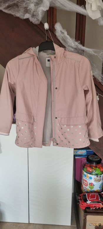 Imperméable doublé polaire fille