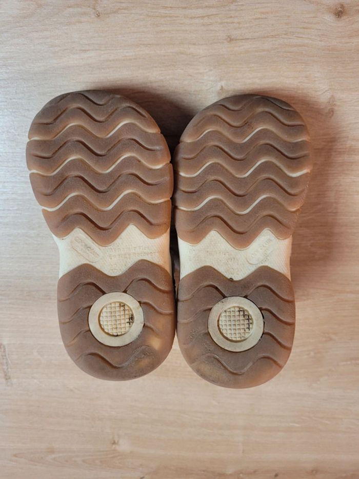 Sandales fille cuir taille 22 - photo numéro 9