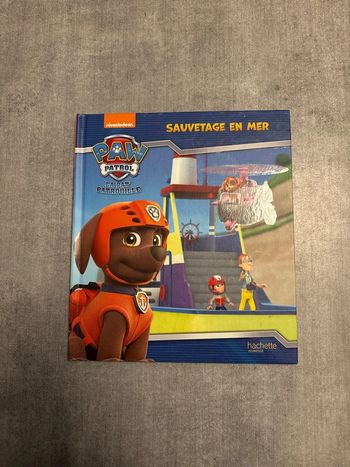 Livre Pat’Patrouille sauvetage en mer