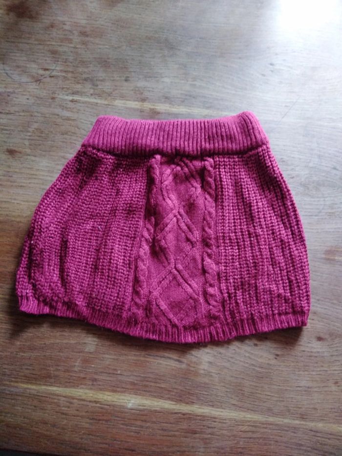 Jupe en maille 7 ans