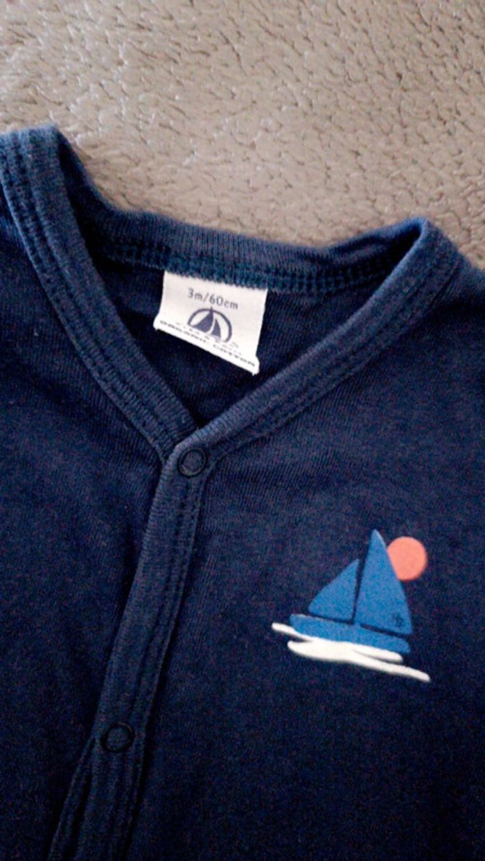 💥 Pyjama petit bateau 3 mois - photo numéro 2