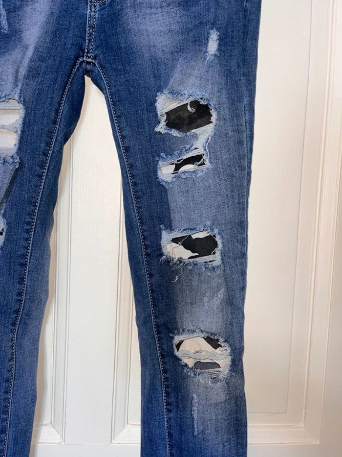 Jeans skinny femme taille 38 cc fashion - photo numéro 3