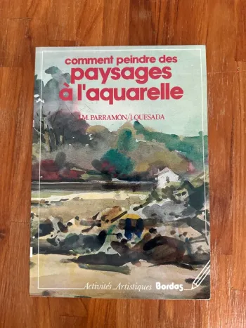 Livre Comment peindre des paysages à l’aquarelle