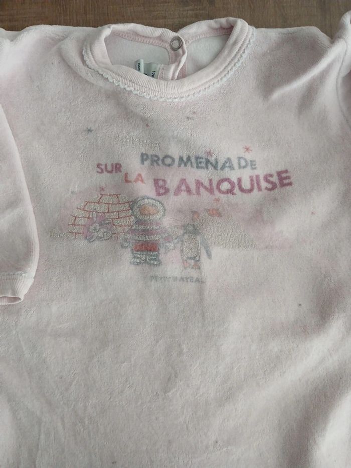 Pyjama velours Petit Bateau - photo numéro 2