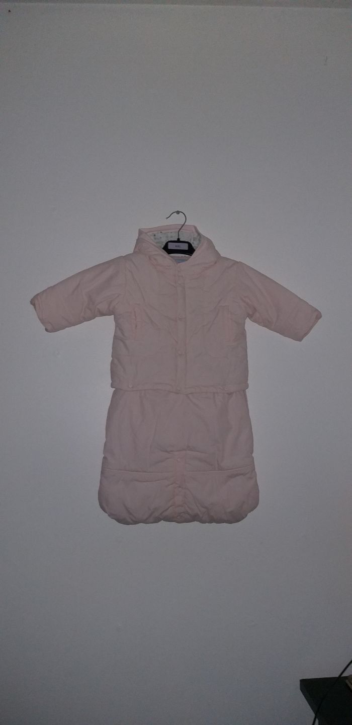 Manteau / combinaison à capuche 2 pièces