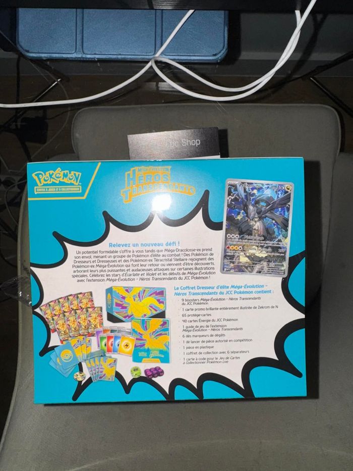 POKÉMON - COFFRET DRESSEUR D’ÉLITE - ME2.5 MÉGA DRACOLOSSE - FR & DÉFAUT SCELLAGE - photo numéro 3