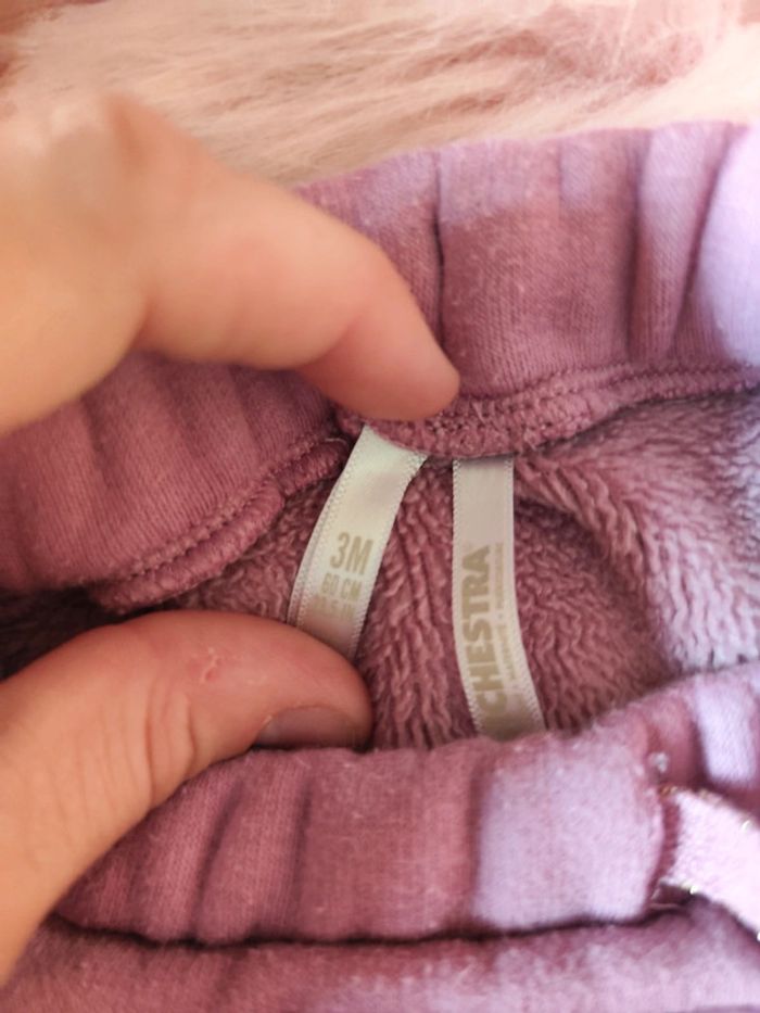 Pantalon hiver mauve - photo numéro 2