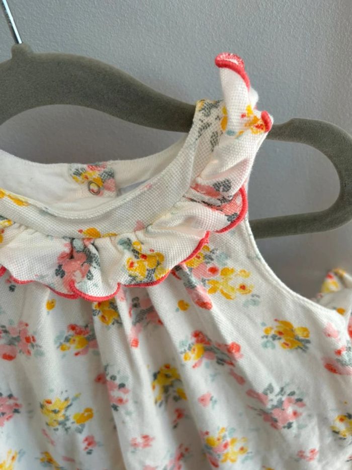 Robe Petit Bateau à fleurs – Taille 24 mois - photo numéro 3