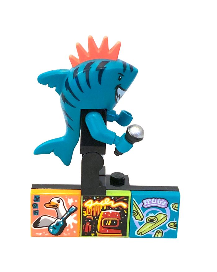 LEGO Vidiyo Série 1 - Shark Singer (vid002) - photo numéro 4
