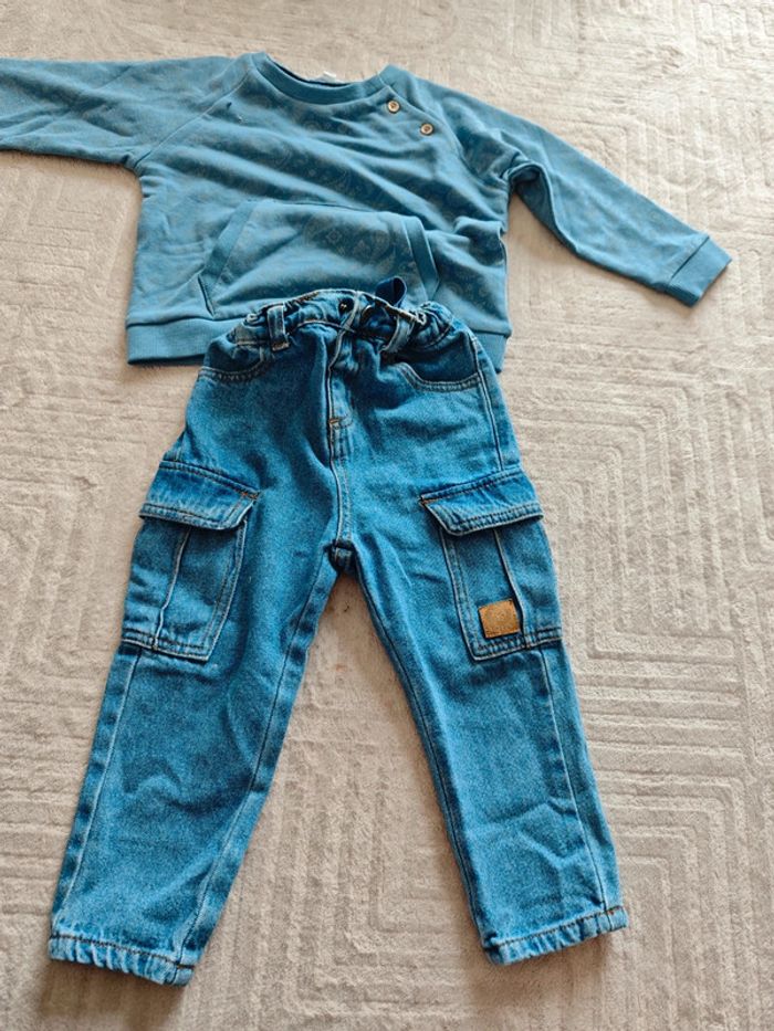 Ensemble jeans et pull