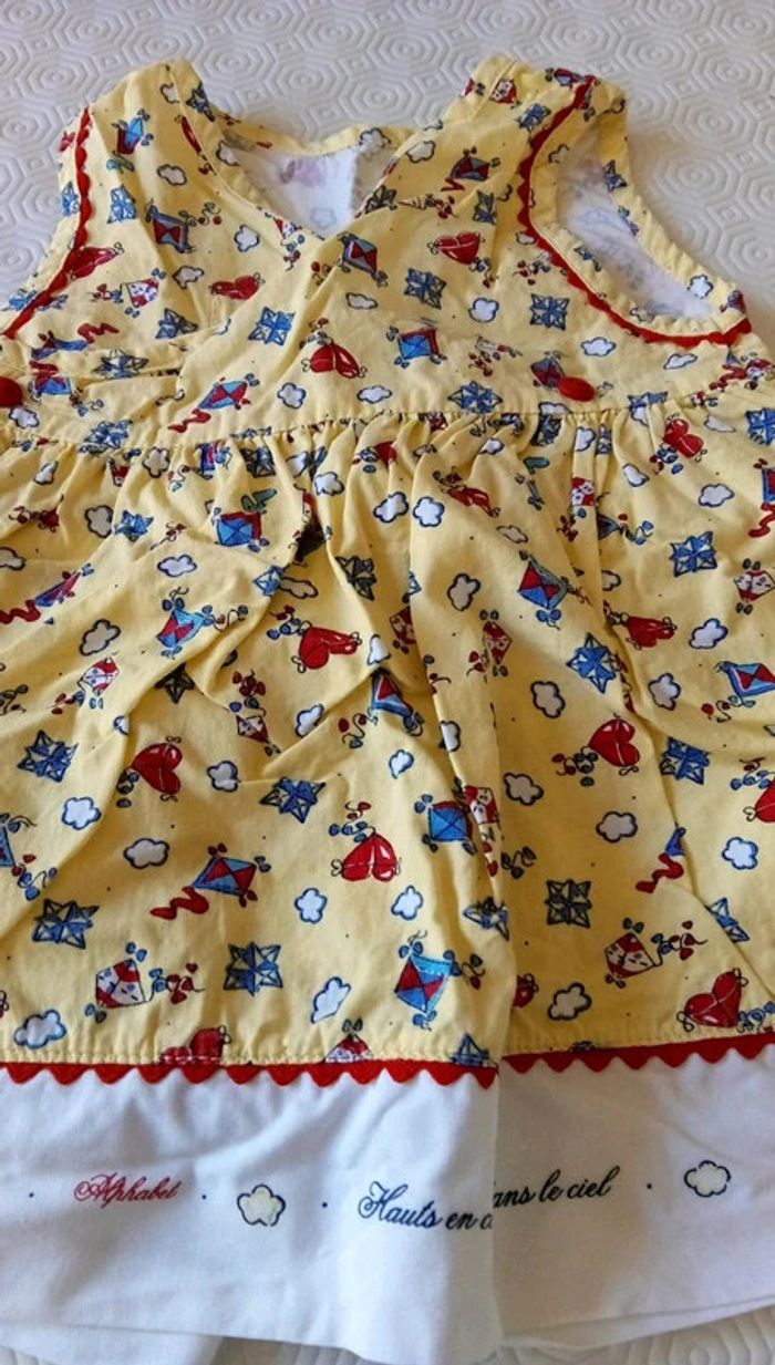 Robe jaune 6 mois - photo numéro 4