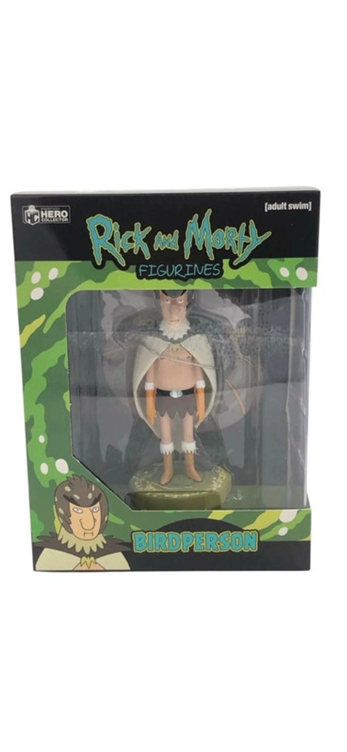 Figurine 13 cm Rick and Morty Birdperson Eaglemoss neuf