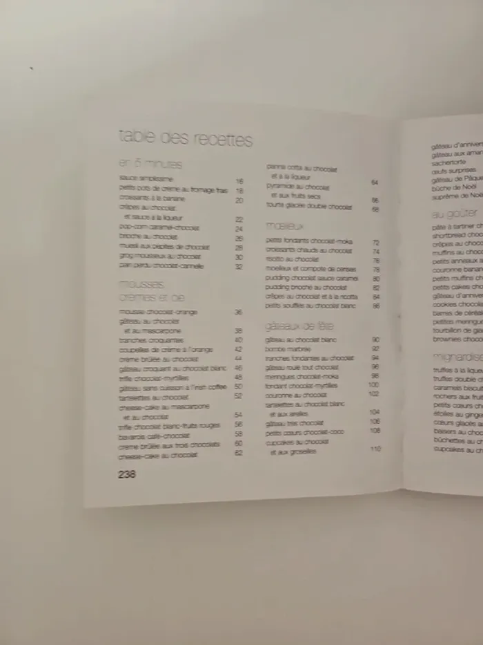 Livre de recettes : Chocolat desserts + mignardises - photo numéro 3