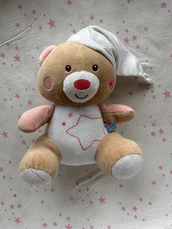 Peluche doudou ours