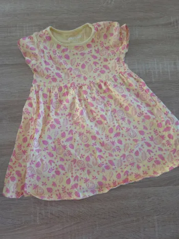 Robe été jaune 18 mois
