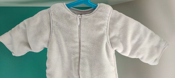 Turbulette polaire grise