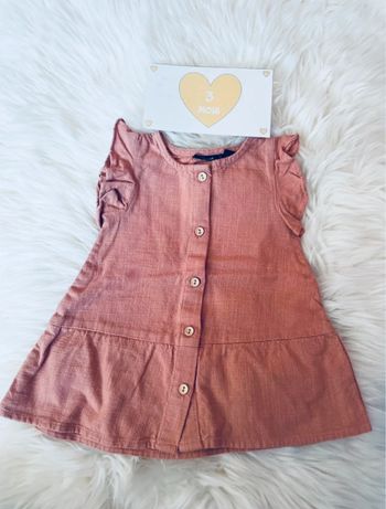 3 mois - Robe corail
