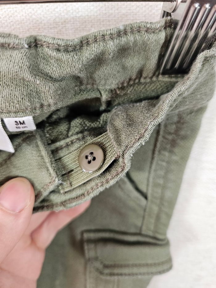 Pantalon cargo grain de blé  3 mois - photo numéro 5