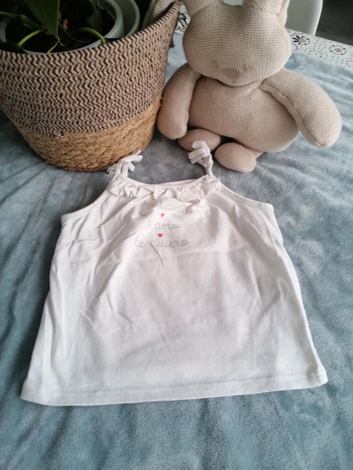 Lot 2 t-shirt kiabi 18 mois - photo numéro 2