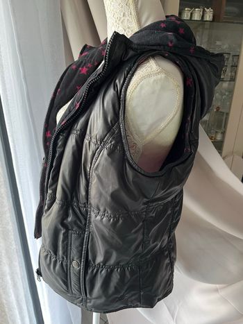 Blouson sans manche réversible 
