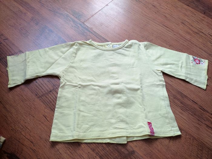 🌺 gros Lot de 14 tee shirts manches longues 6 mois🌺 - photo numéro 15