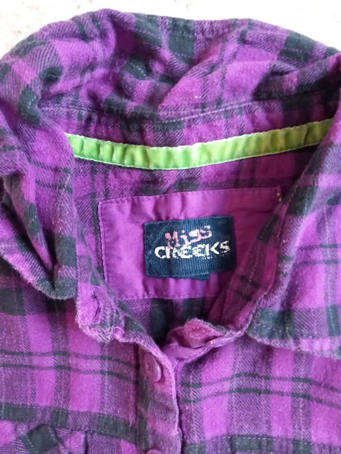 🎀chemise coton polaire T36 Miss Cneeks - photo numéro 4