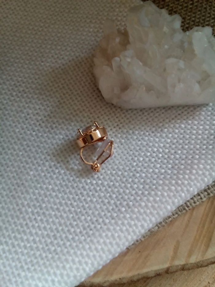 Clip oreille acier et zirconium - photo numéro 4