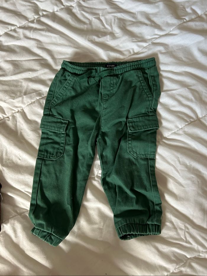 Pantalon vert kiabi