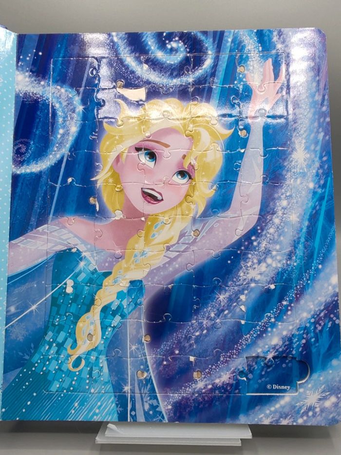 Livre puzzle reine des neiges - photo numéro 2