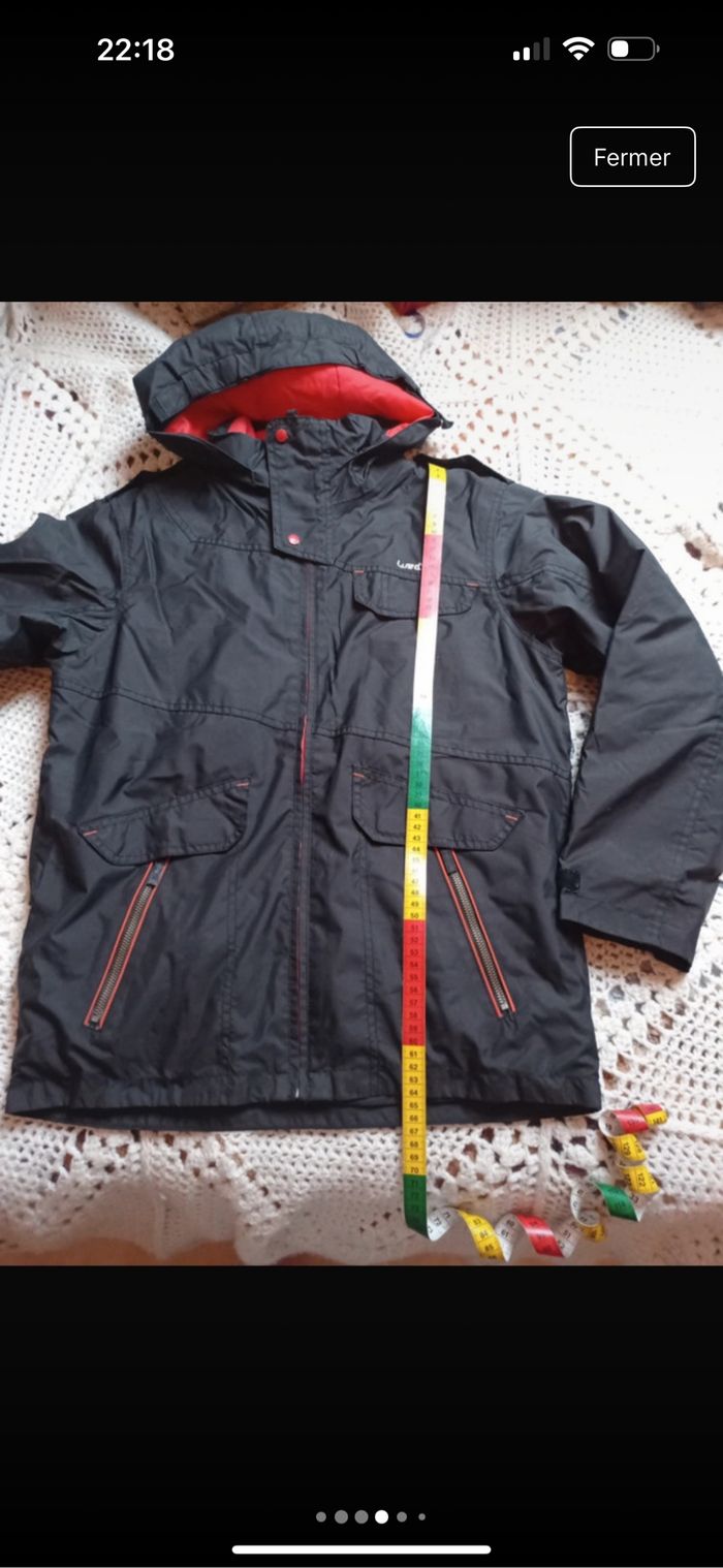 Manteau à capuche imperméable - photo numéro 4