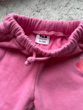 Pantalon rose fleur Tape à l’œil 3 mois