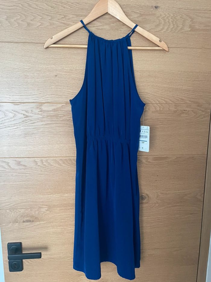 Robe Zara bleu électrique neuve M