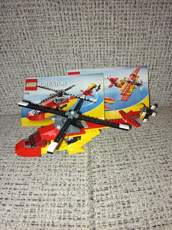 Lego 5866 - L'hélicoptère de secours - photo numéro 2
