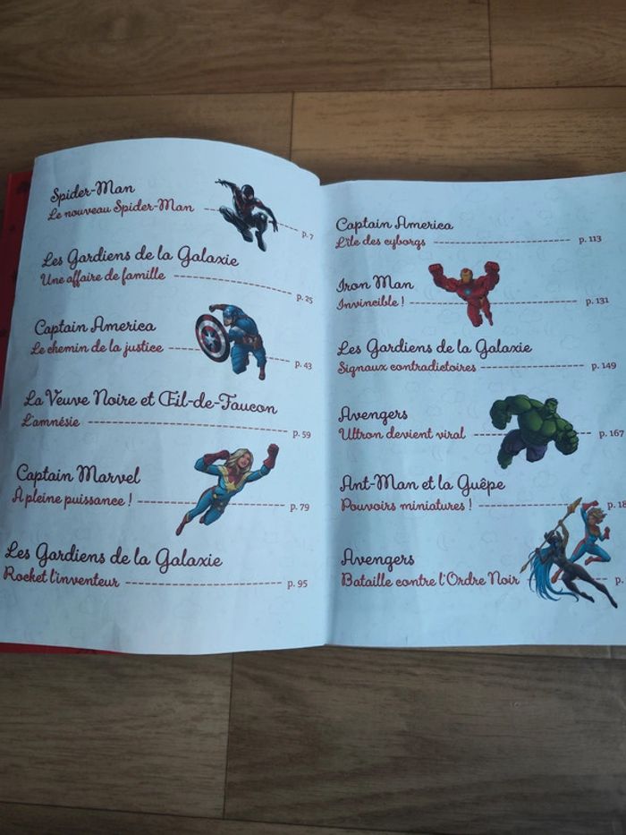 Livre marvel 5 minutes pour s'endormir - photo numéro 4