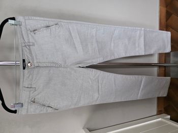 pantalon gris/argent T42/44