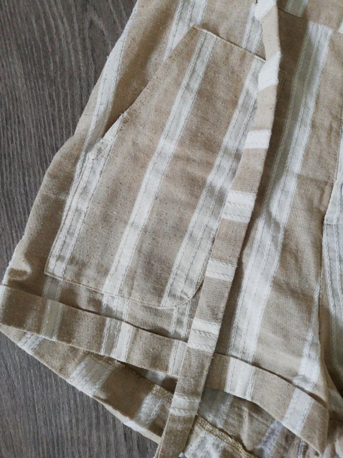 Short effet lin - photo numéro 3