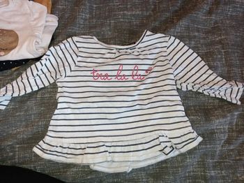 Haut manches longues 12 mois