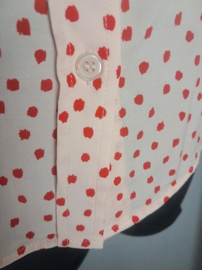 Samsoe samsoe chemise manches courtes blouse été T.36/38 - photo numéro 5