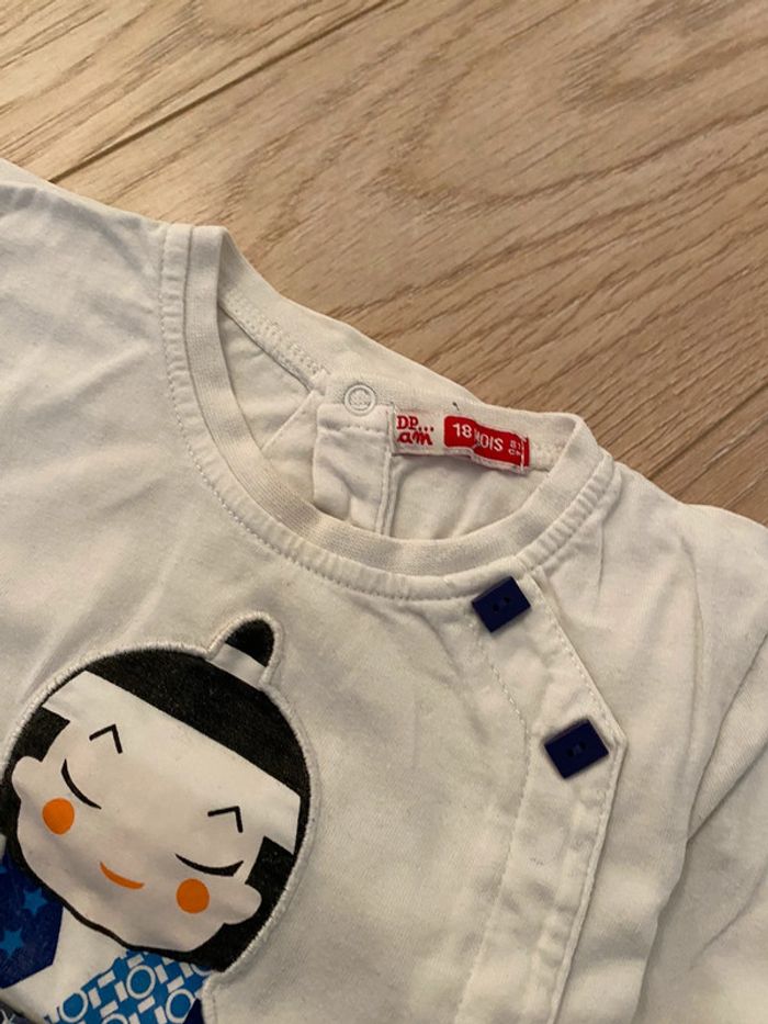 Lot de 8 t shirts manches longues 18 mois très bon etat - photo numéro 5