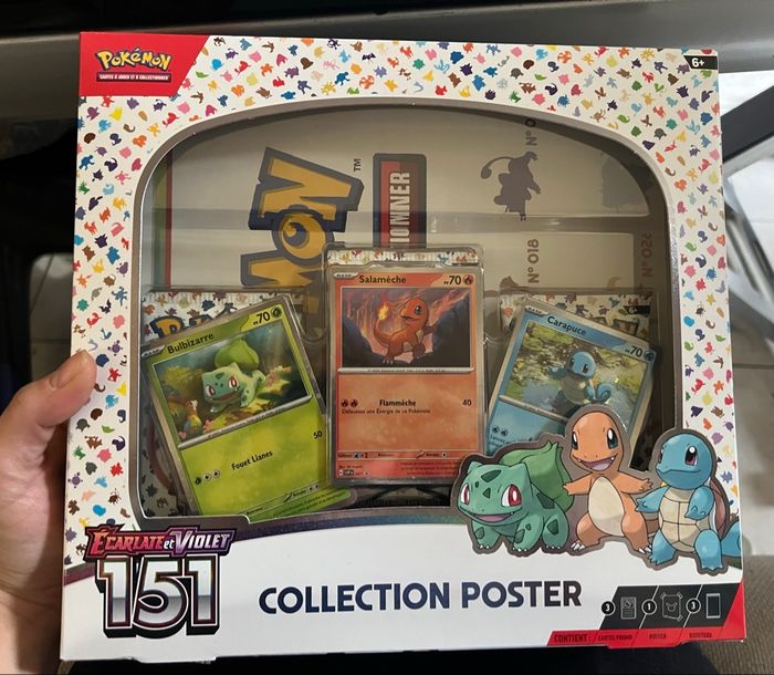 Coffret poster Pokémon 151